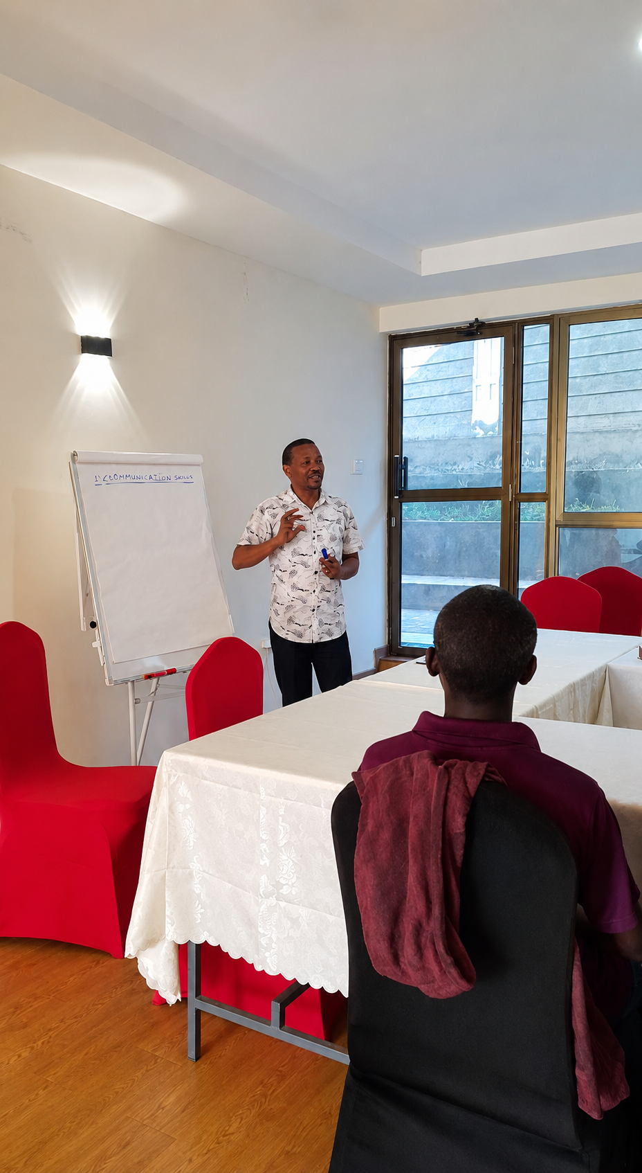 Communication skills training in session