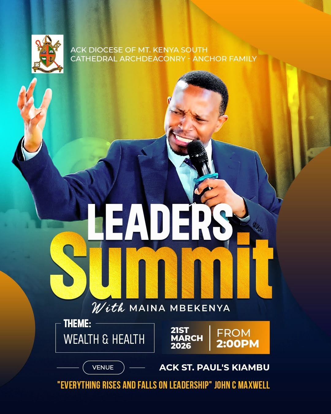 Leaders Summit — Maina Mbekenya keynote